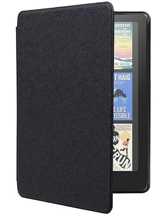 T Tersely Slimshell Case Cover for All-New Kindle Paperwhite (11th Generation-2021,17 cm) or Kindle Paperwhite Signature Edition, Smart Shell Cover with Auto Sleep/Wake - Black