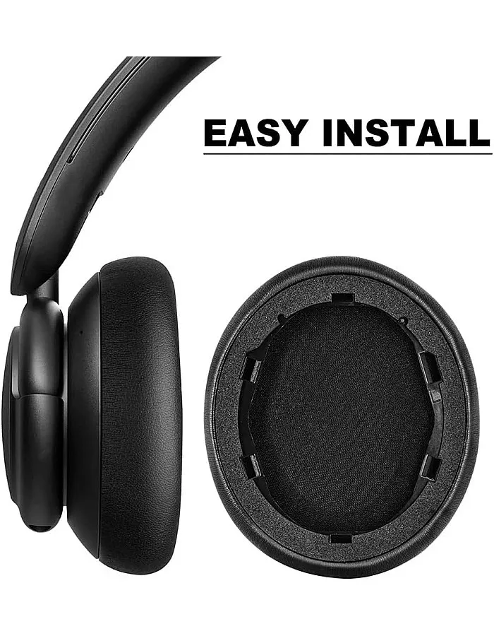 Anker Q30/Q35 Replacement Ear Pads – Soft Memory Foam Cushions, Comfortable Headphone Earpads Cover Cups