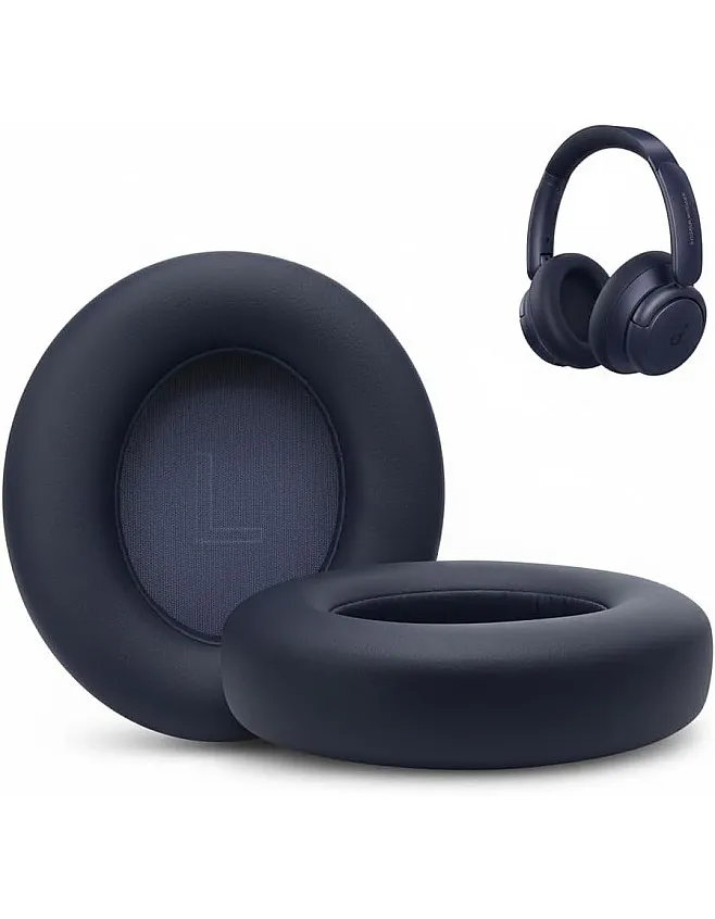 Anker Q30/Q35 Replacement Ear Pads – Soft Memory Foam Cushions, Comfortable Headphone Earpads Cover Cups