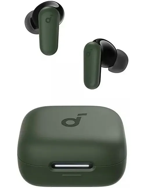 Anker Soundcore R50i NC True Wireless Earbuds 10mm Drivers with Big Bass, Bluetooth 5.3, 45H Playtime, IP54-Sweatguard M waterproof, AI Clear Calls with 4 Mics, 22 Preset EQs via App-green