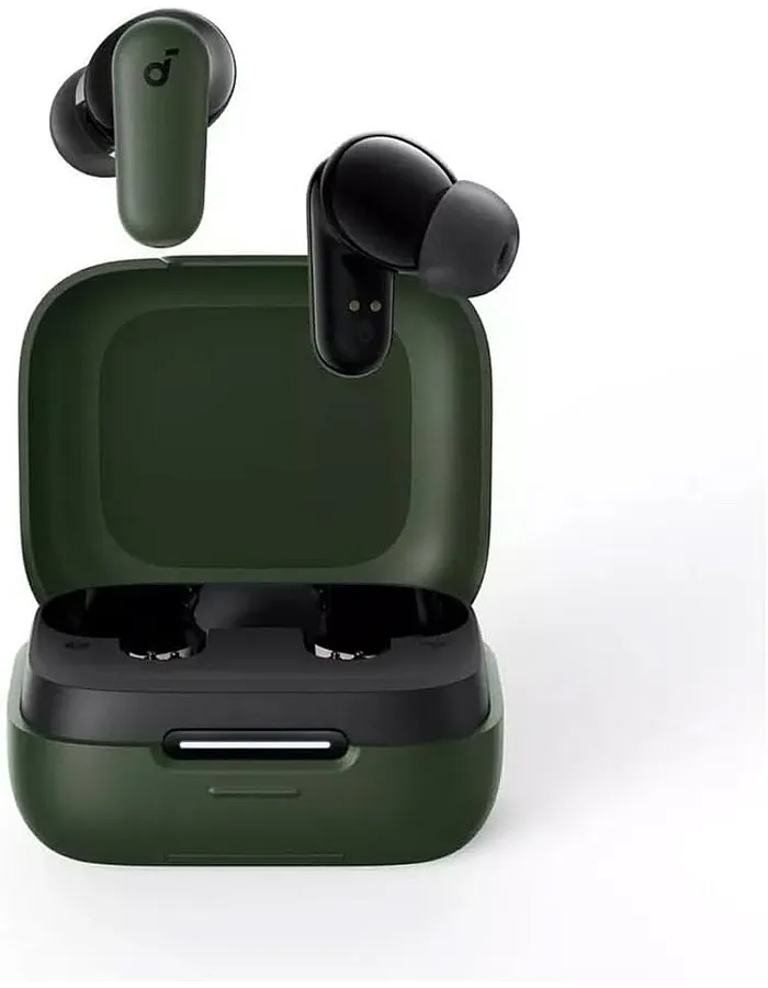 Anker Soundcore R50i NC True Wireless Earbuds 10mm Drivers with Big Bass, Bluetooth 5.3, 45H Playtime, IP54-Sweatguard M waterproof, AI Clear Calls with 4 Mics, 22 Preset EQs via App-green