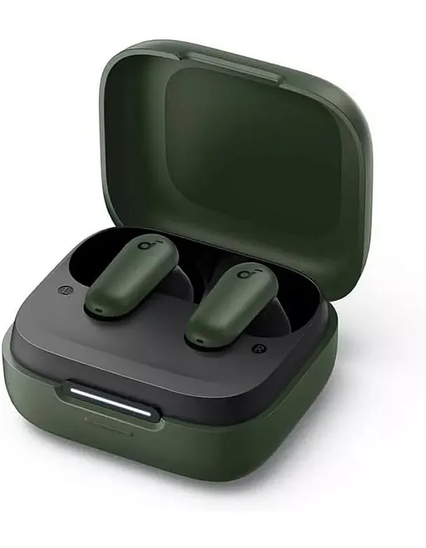 Anker Soundcore R50i NC True Wireless Earbuds 10mm Drivers with Big Bass, Bluetooth 5.3, 45H Playtime, IP54-Sweatguard M waterproof, AI Clear Calls with 4 Mics, 22 Preset EQs via App-green