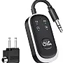 Beauty beast 2 in 1 Bluetooth Transmitter Receiver, Wireless Bluetooth 5.3 Adapter - Dual Pairs for AirPods, All Headphones/3.5mm Aux Audio Jack on Airplane, Home/Car Stereo, Gym, iPad/Tablets (J51)