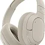 Belkin SoundForm Isolate Noise-Cancelling Wireless Headphones, over ear headphones with mic, Bluetooth headphones with 60H playtime, deep bass, CloudCushion ear cups for travel, home, office - Sand