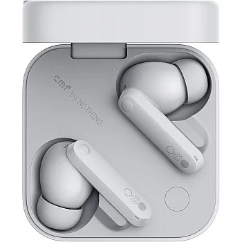 CMF by Nothing Buds Pro 2, ANC Wireless Earbuds, Hi-Fi Sound, Low Latency, 50H Battery Life, Light Grey