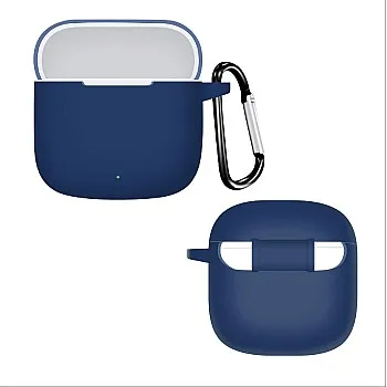 GIOPUEY Compatible with Huawei FreeBuds SE 2 - Silicone Shockproof Protective Case, Ultra Thin Cover, No Odor - Dark Blue