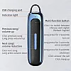 In-Ear Headphones BH109 Business Wireless Headset - Long Battery Life & Comfort, Bluetooth 5.3 Wireless Headset, 12H Talk & Music, HD Audio, Waterproof, Fast Charging - Original Single Ear Earbuds