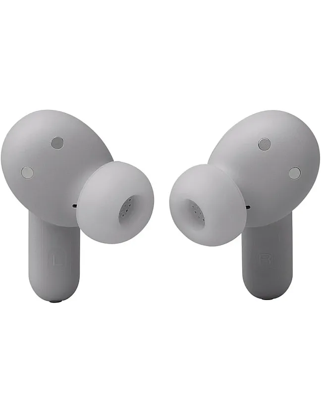 JBL Live Beam 3, Wireless In-Ear Earbuds with Bluetooth, 48 Hours Battery Life, True Adaptive Noise Cancelling, IP55 Waterproof, Silver