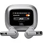 JBL Live Beam 3, Wireless In-Ear Earbuds with Bluetooth, 48 Hours Battery Life, True Adaptive Noise Cancelling, IP55 Waterproof, Silver