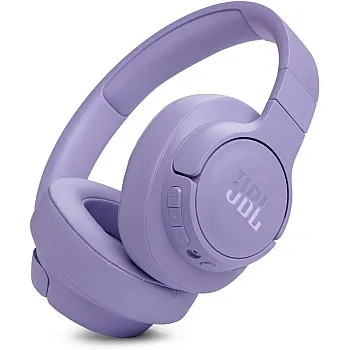 JBL TUNE 770NC Wireless Over-Ear Hybrid Noise Cancelling Headphones with App Support Multipoint 40mm Driver (Purple)