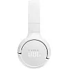 JBL Tune 520BT Wireless On-Ear Headphones, Pure Bass Sound, 57H Battery with Speed Charge, Hands-Free Call Voice Aware, Multi-Point Connection, Lightweight and Foldable - White | 1 year local warranty