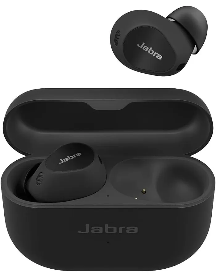 Jabra Elite 10 True Wireless Earbuds – Advanced Active Noise Cancelling Earbuds with Next-Level Dolby Atmos Surround Sound –All-Day Comfort, Multipoint Bluetooth, Wireless Charging – Gloss Black