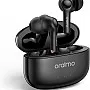 Oraimo FreePods 3C True Wireless Earbuds Bluetooth Earphone with 4-Mic Call Noise Cancelling,36H Playtime Bluetooth Headphones in-Ear Earbuds with Stereo Bass,Waterproof for Sport,Black