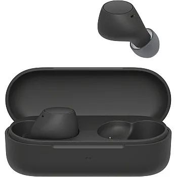 Sony WF-C510 Truly Wireless Earbuds, 22 hours battery life, Clearer hands-free calling, Multipoint Connection, Ambient Sound Mode, IPX4 Water Resistance, Black