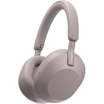 Sony WH-1000XM5 Bluetooth Over-Ear Noise Cancelling Headphones - Smoky Pink