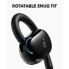 Soundcore V20i by Anker Open-Ear Headphones, Adjustable Ear Hooks, Ultra-Comfort, Snug Fit, Powerful Sound, Clear Calls, LED Lights, 36H Playtime, Bluetooth 5.4 Earbuds, Black - 18 Months Warranty