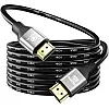 10M HDMI Cable v1.4 by True HQ™ | HIGH SPEED Long Lead with Ethernet ARC 3D | Full HD 1080P PS4 Xbox One Sky HD TV Laptop PC Monitor CCTV | Black & Gold Plated