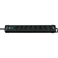 Brennenstuhl Premium-Line extension socket 8-way black 3m Cable