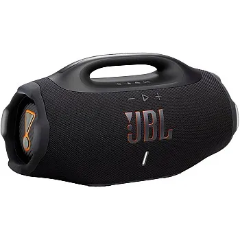 JBL مكبر صوت بلوتوث محمول من بوم بوكس 4، صوت JBL برو مع تعزيز صوت الذكاء الاصطناعي، مقاوم للماء والغبار IP68، وقت تشغيل يصل الى 34 ساعة، اتصال او