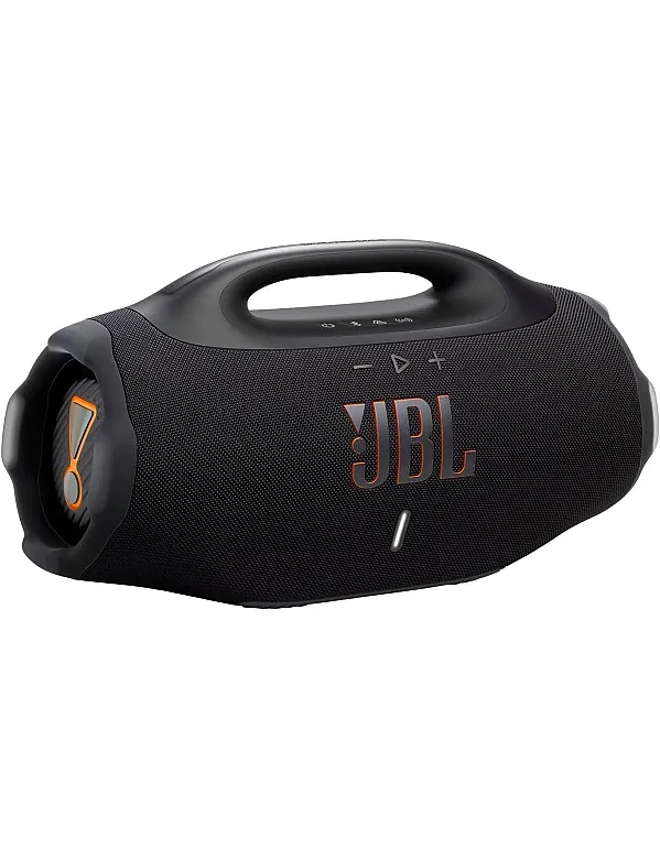 JBL Boombox 4, Portable Bluetooth Speaker, JBL Pro Sound with AI Sound Boost, IP68 Waterproof/Dustproof, Up to 34H Playtime, Auracast Multi-Speaker Connection, Two Bass Boost Settings, Black