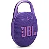 JBL Clip 5 - Ultra-Portable, Waterproof & Dustproof Bluetooth Speaker, Big Pro Sound with Punchy bass, Integrated Carabiner, Up to 12 Hours of Play, Made in Part with Recycled Materials (Purple)
