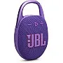 JBL Clip 5 - Ultra-Portable, Waterproof & Dustproof Bluetooth Speaker, Big Pro Sound with Punchy bass, Integrated Carabiner, Up to 12 Hours of Play, Made in Part with Recycled Materials (Purple)