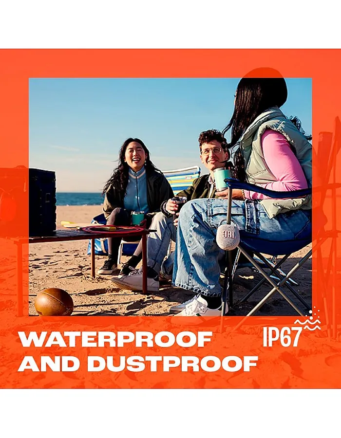 JBL Clip 5 - Ultra-Portable, Waterproof & Dustproof Bluetooth Speaker, Big Pro Sound with punchy bass, Integrated carabiner, Up to 12 Hours of Play, Made in part with recycled materials (Black)