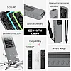 Silicone Samsung Remote Cover Compatible with Samsung 2023 TM2360E,BN59-01432A,TM2361E,BN59-01439A Samsung Smart TV Remote Case Shockproof Washable Dustproof Anit-Lost with Lanyard
