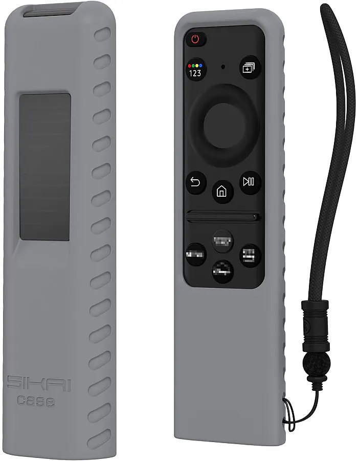 Silicone Samsung Remote Cover Compatible with Samsung 2023 TM2360E,BN59-01432A,TM2361E,BN59-01439A Samsung Smart TV Remote Case Shockproof Washable Dustproof Anit-Lost with Lanyard