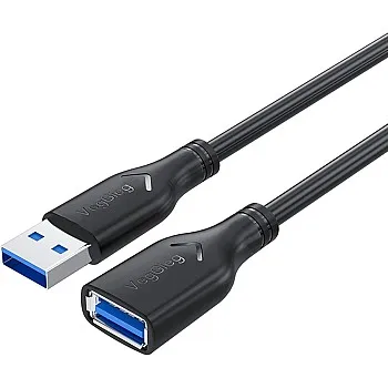 كابل من فيججيج بطول 1 متر نوع USB 3.0 متوافق مع الكمبيوتر واللابتوب وأجهزة الألعاب