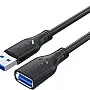 كابل من فيججيج بطول 1 متر نوع USB 3.0 متوافق مع الكمبيوتر واللابتوب وأجهزة الألعاب