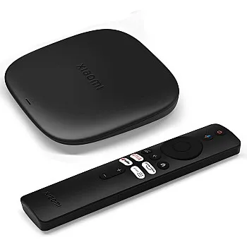 Xiaomi Mi TV Box S 3nd Gen, 2GB RAM + 32GB ROM, 4K Ultra HD Streaming Reproductive, Bluetooth, Wi-Fi, 3rd Generation, Black