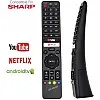 remote control for sharp smart android tv