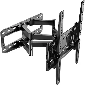 حامل تلفزيون بشاشة LCD 4K LED مقاس 26-65 بوصة من دبليو ان جيه كيو بي واي، زاوية أمامية وخلفية قابلة للتعديل لأعلى وأسفل، حامل تلفزيون متحرك قابل 