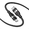 Anker USB-C to USB-C Cable (240W, Upcycled-Braided), USB 2.0 Charging Cable for iPhone 15/15Pro/15ProMax,MacBook Pro, iPad Pro, iPad Air 4, Samsung Galaxy S23, and More (Black) 18 Months Warranty