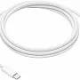 Apple 240W USB-C Charge Cable (2m) – USB-C to USB-C, Fast Charging, Data Sync, Durable Woven Design – White