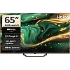 تلفزيون ذكي 65 بوصة بدقة 4 كيه الترا اتش دي QLED مع ريسيفر مدمج، أسود - H65S80F من هاير