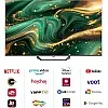 تلفزيون ذكي 65 بوصة بدقة 4 كيه الترا اتش دي QLED مع ريسيفر مدمج، أسود - H65S80F من هاير