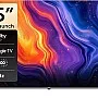 تلفزيون هاير مقاس 65 بوصة بنظام تشغيل جوجل تي في - 4K HDR10 تقنية صوت دولبي ذاكرة 2 + 32G DBX HDMI 2.1 VRR ALLM بلوتوث 5.1 كروم كاست مدمج تحكم صوتي إصدار 2024 H65K8