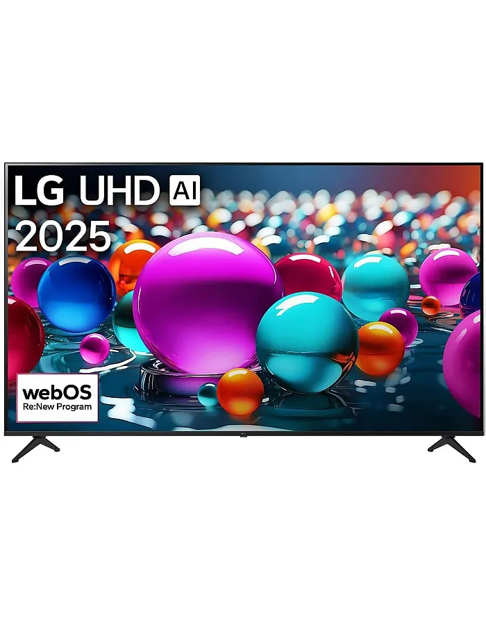 تلفزيون ال جي الذكي 55 بوصة UHD AI UA85 4K بتقنية الذكاء الاصطناعي ماجيك عن بعد HDR10 webOS25-55UA85006LA.AFU (موديل 2025)