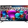 تلفزيون ال جي الذكي 55 بوصة UHD AI UA85 4K بتقنية الذكاء الاصطناعي ماجيك عن بعد HDR10 webOS25-55UA85006LA.AFU (موديل 2025)