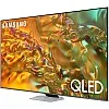 تلفزيون سامسونج 55 بوصة بمعالج كوانتوم ودقة 4K QLED، لون اكليبس سيلفر، QA55Q80DAUXEG [موديل 2024]