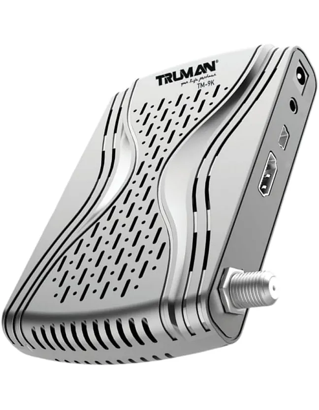 جهاز استقبال رقمي صغير TM 9K بتصميم عالي الدقة HD من ترومان