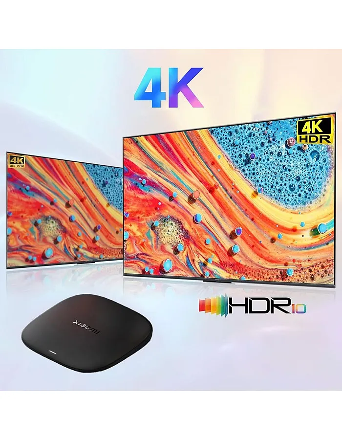 شاومي تي في بوكس اس الجيل الثالث EU – مشغل وسائط بث 4K UHD ودولبي اتموس ودي تي اس: اكس، واي فاي، HDMI ومايكرو USB، كروم كاست، دعم نتفليكس/ديزني+/ بر