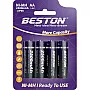 AA BESTON Rechargeable Battery - 2500mAh Type AA (4 Pack)