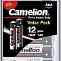 Camelion Extra Heavy Duty AAA Zinc-Carbon Batteries – (Pack of 12)
