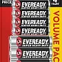 Eveready Super Heavy-Duty 6 AA Black + 6 AAA Batteries, Black