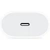 محول شاحن ابل 20 وات منفذ USB-C، أبيض