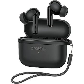 Oraimo OTW-324 SpaceBuds Lite True Wireless Earbuds with Sound360 Spatial Audio and 40-Hour Playtime - Speed Black