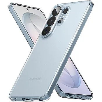 Ringke Fusion Case for Samsung Galaxy S26 Ultra [Velvet Anti-Fingerprint Coating] Translucent Matte Protective Case with Shockproof Bumper - Matte Clear